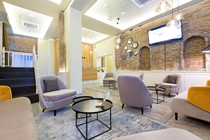 Lobby sitting area