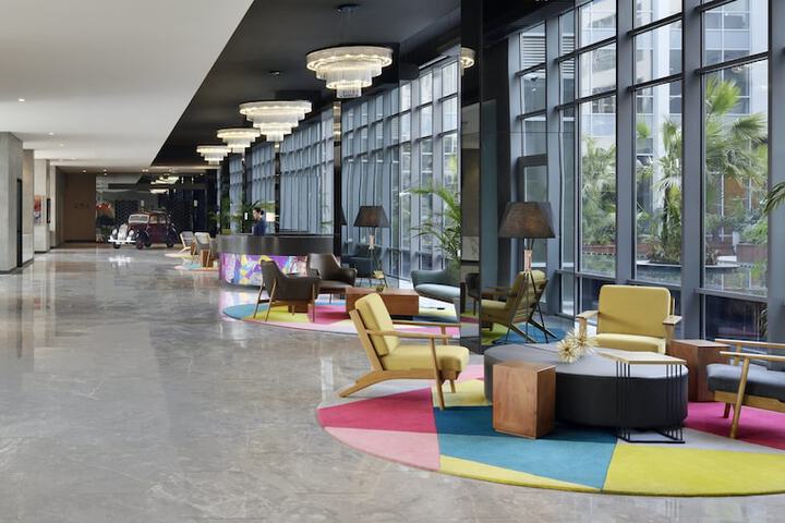 Exterior of Aloft by Marriott New Delhi Aerocity