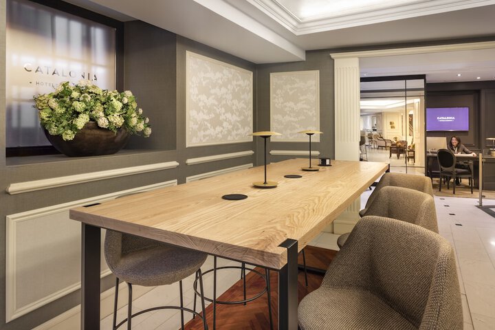 Lobby sitting area