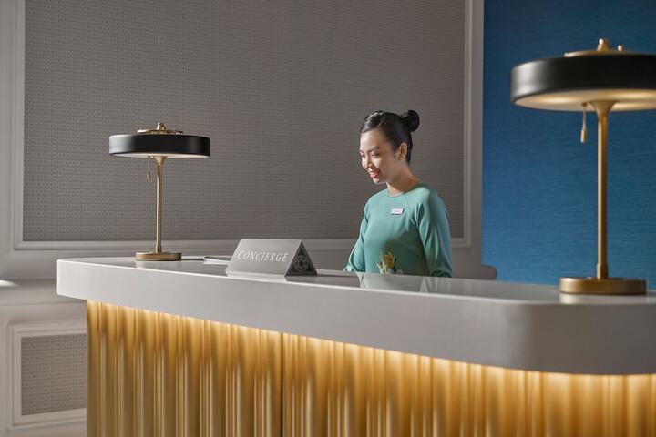 Concierge desk