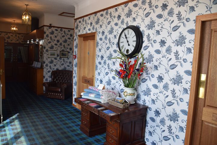 Interior entrance