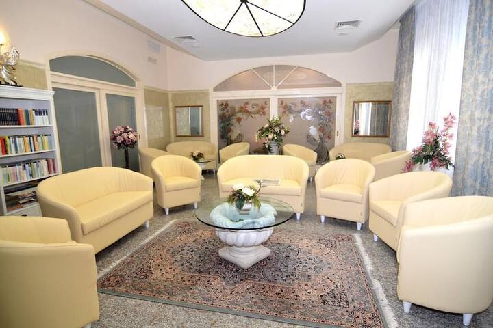 Lobby sitting area