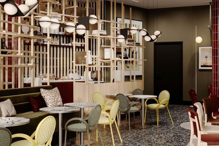Breakfast area