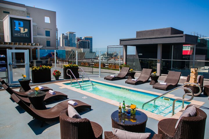 Rooftop pool