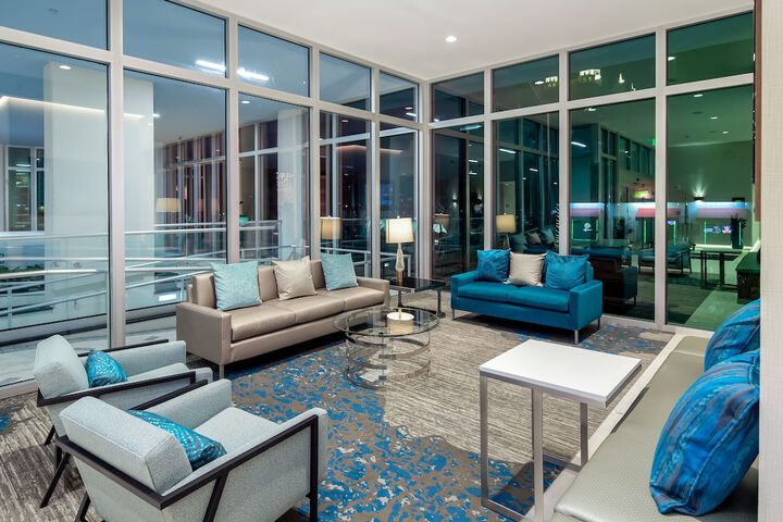 Lobby sitting area