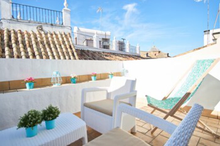 Loft con terraza privada y parking