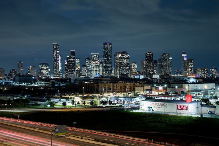 City view from property