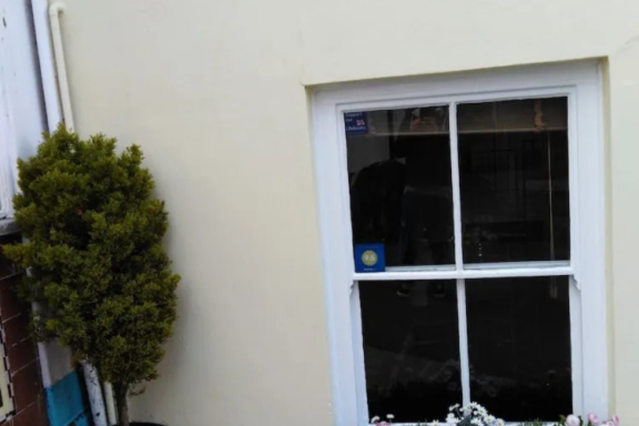 outside