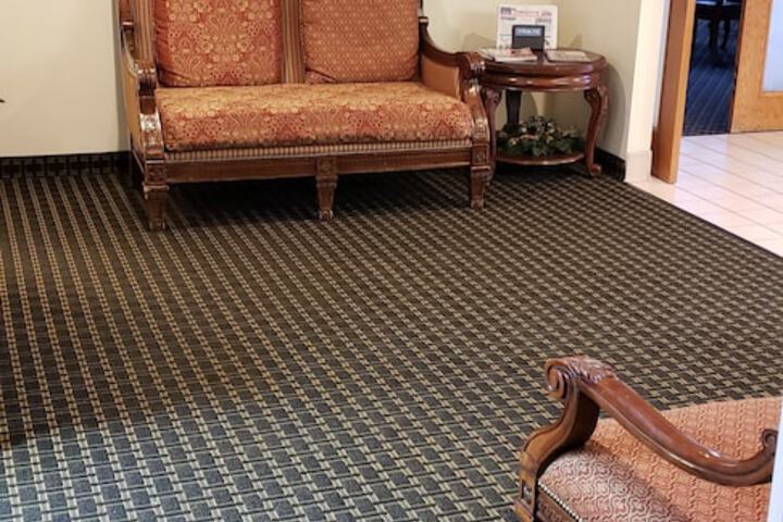 Lobby sitting area