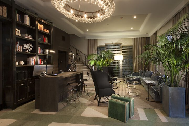 Lobby sitting area