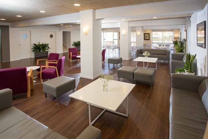 Lobby sitting area