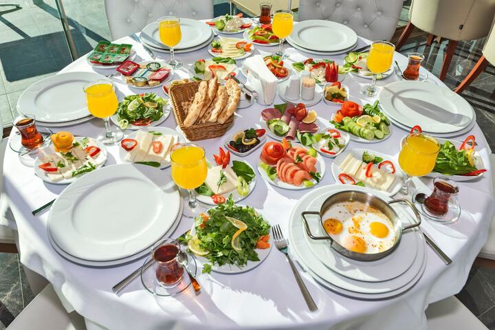 Breakfast area