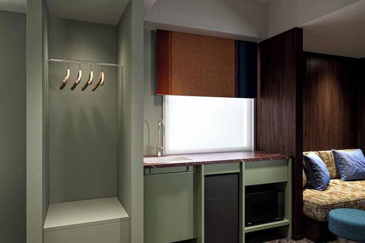 Private kitchenette