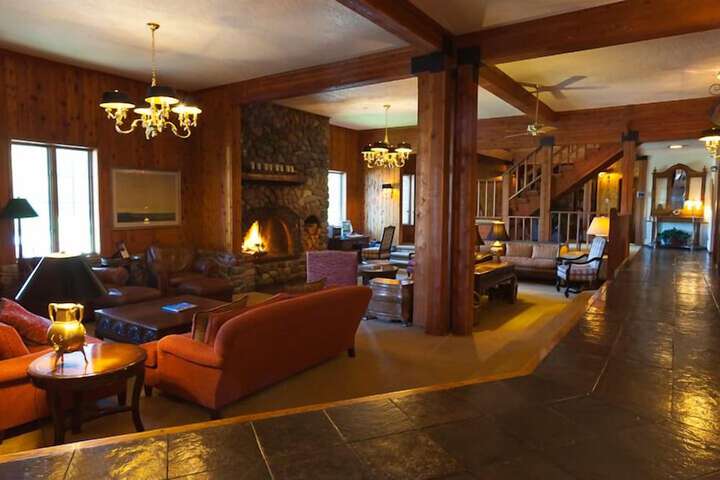 Lobby sitting area