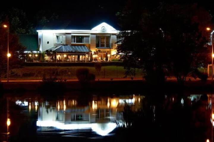 Front of property - evening/night