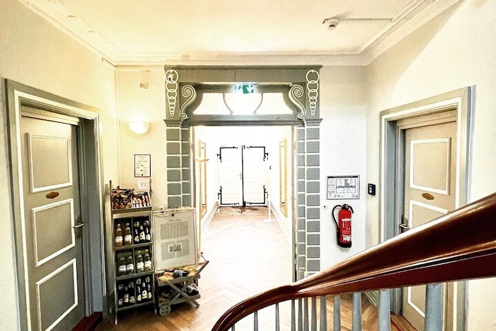 Interior entrance