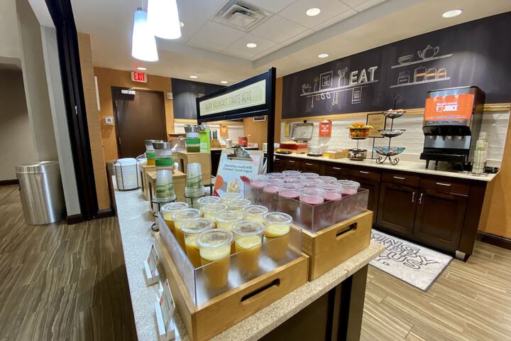 Breakfast buffet