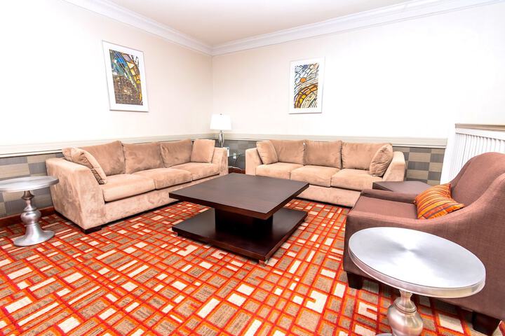 Lobby sitting area
