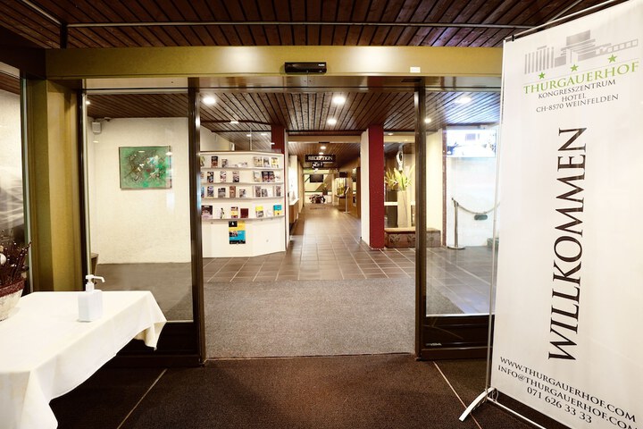 Interior entrance