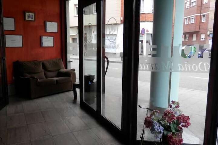 Interior entrance