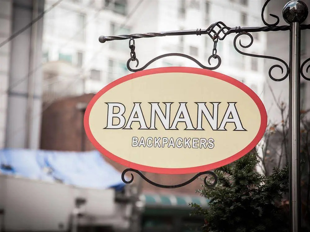 Exterior of Banana Backpackers