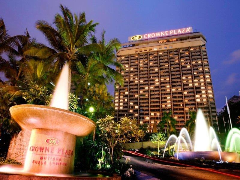 Exterior of Crowne Plaza Mutiara